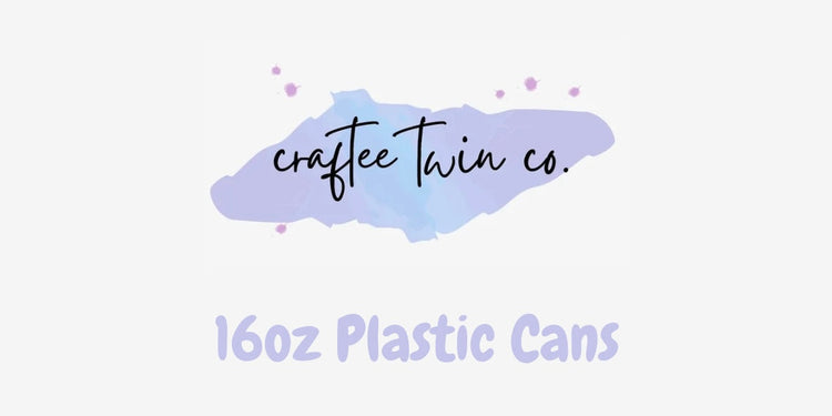 16oz Plastic Cans